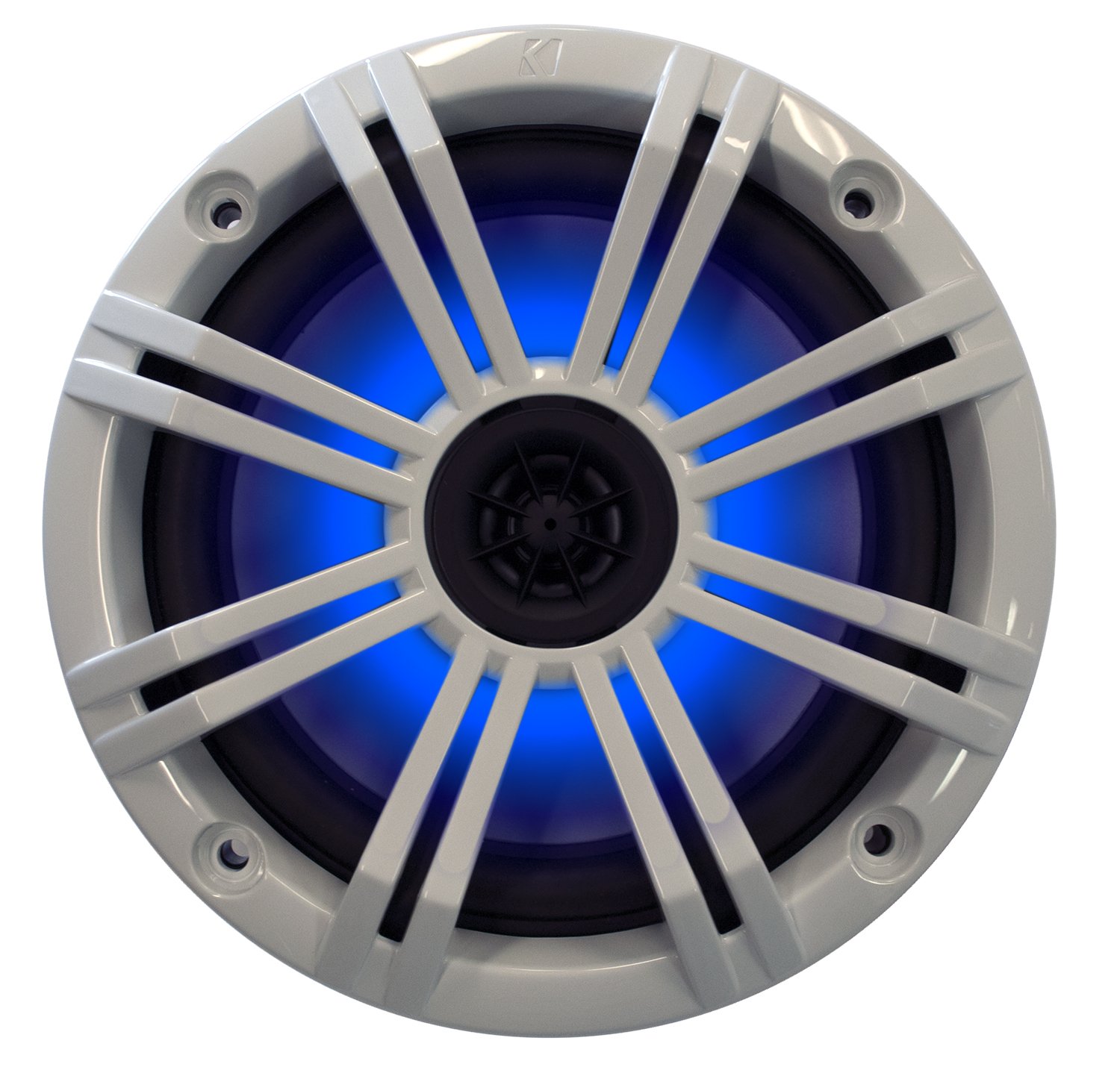 Amazon.co.jp: KICKER 6.5インチ ホワイト LED マリンスピーカー (数量